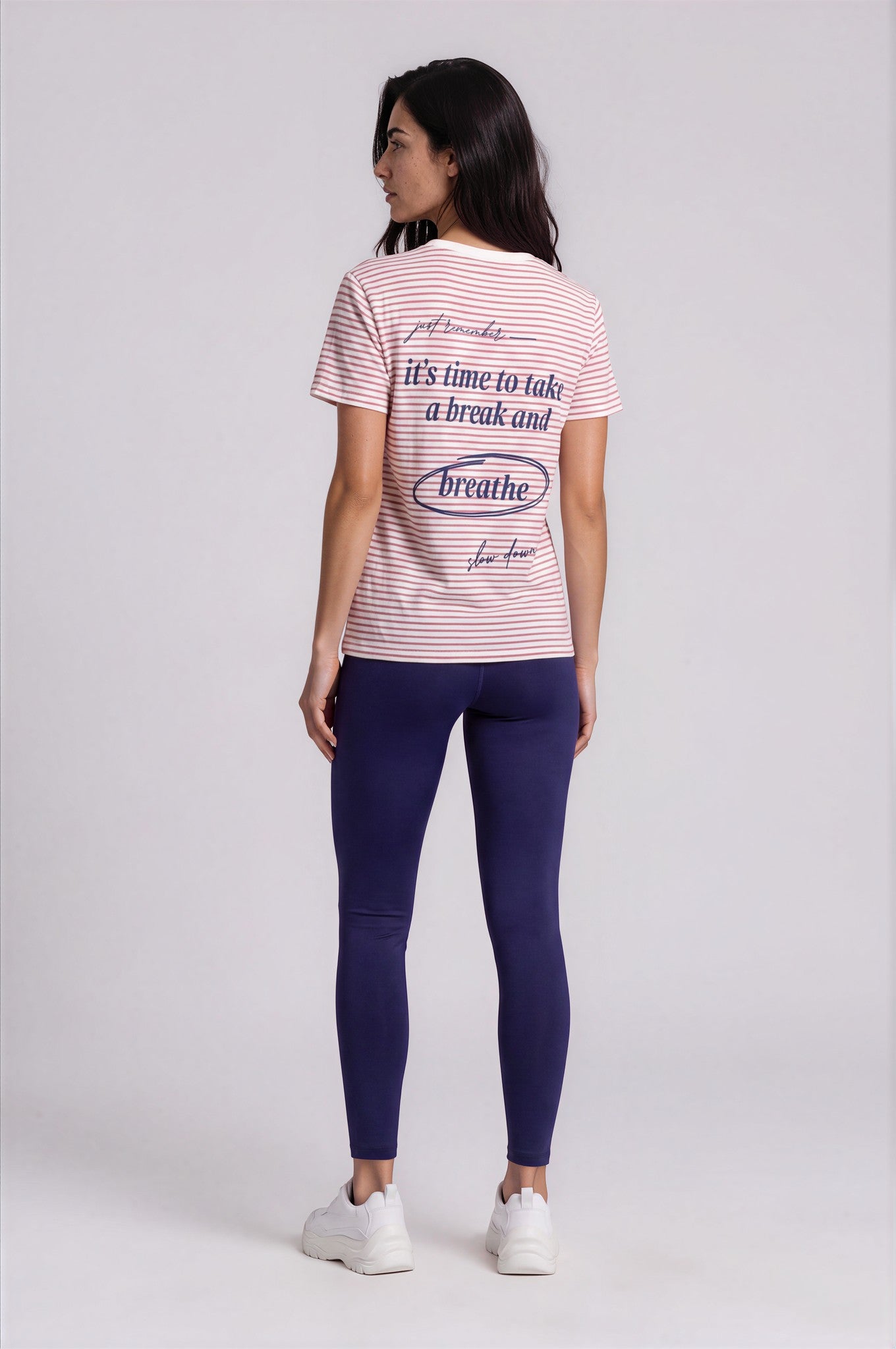 CAMISETA LISTRADA BREATHE