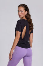 CAMISETA RECORTE COSTAS BREEZE LN