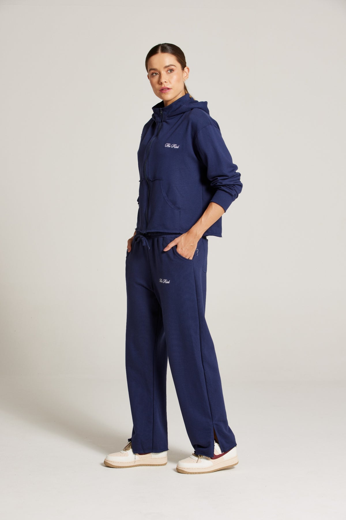 Conjunto de Inverno Sporty (Blusa e Calça de Moletom)