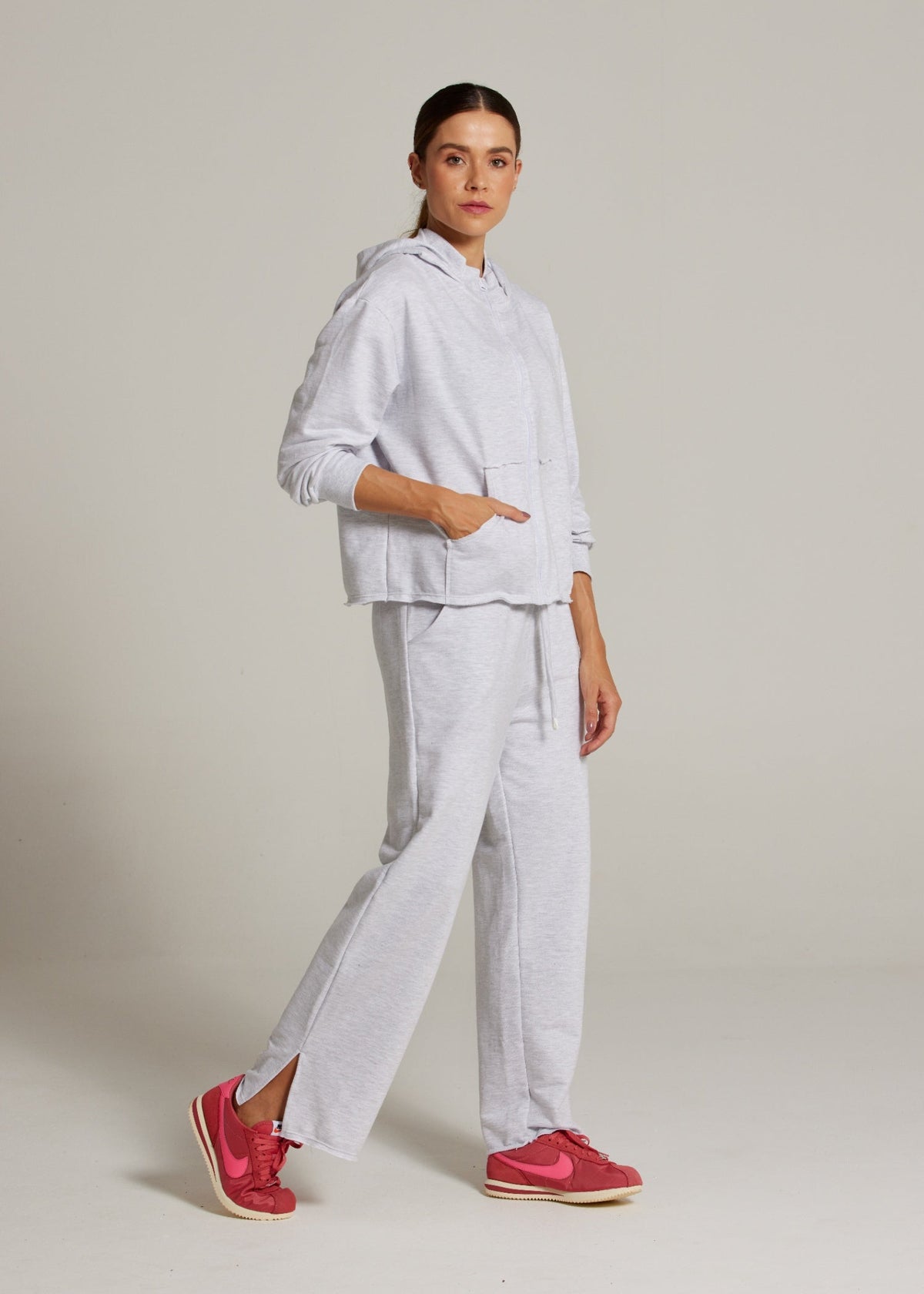 Conjunto de Inverno Sporty (Blusa e Calça de Moletom)