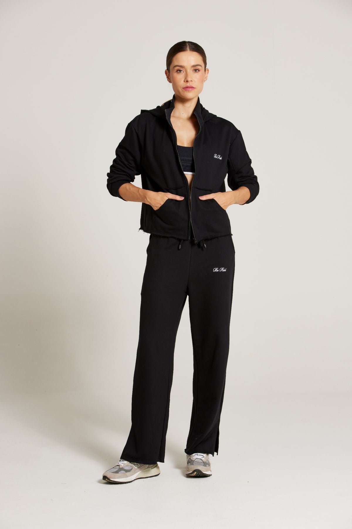 Conjunto de Inverno Sporty (Blusa e Calça de Moletom)
