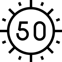 Proteção UV50+