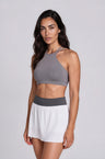 SAIA SHORT PLISSADA REST