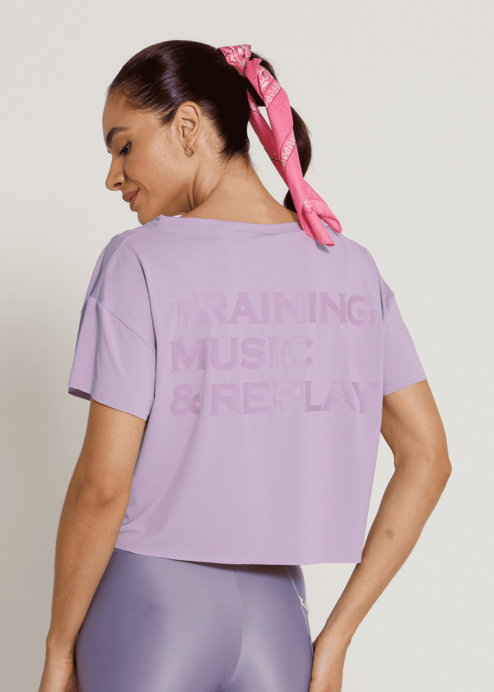 BLUSA CROPPED REPLAY LN