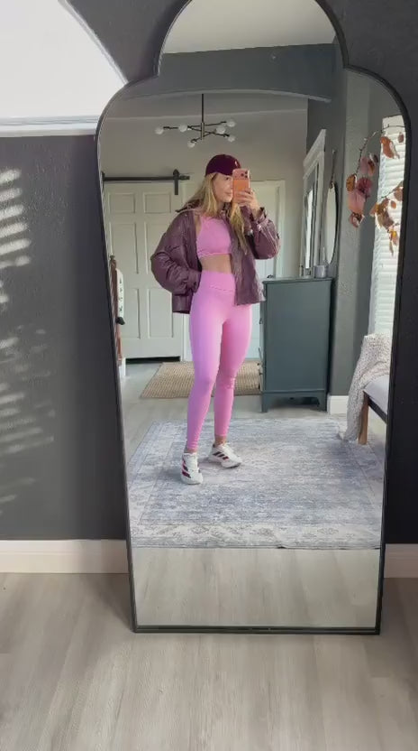 LEGGING CANELADA JOG TX-ROSA