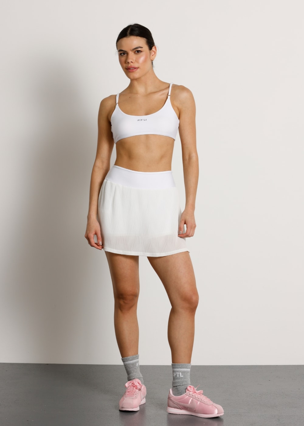 SAIA SHORT PLISSÊ GO