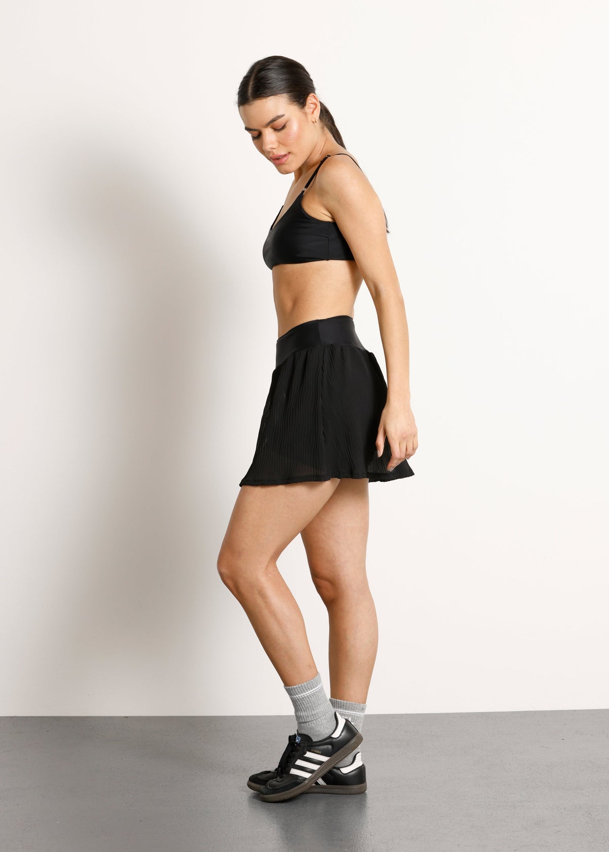 SAIA SHORT PLISSÊ GO