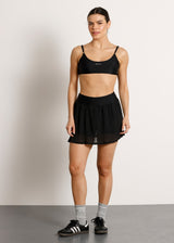 SAIA SHORT PLISSÊ GO